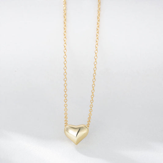 18k Gold Plated Sweet Heart Necklace
