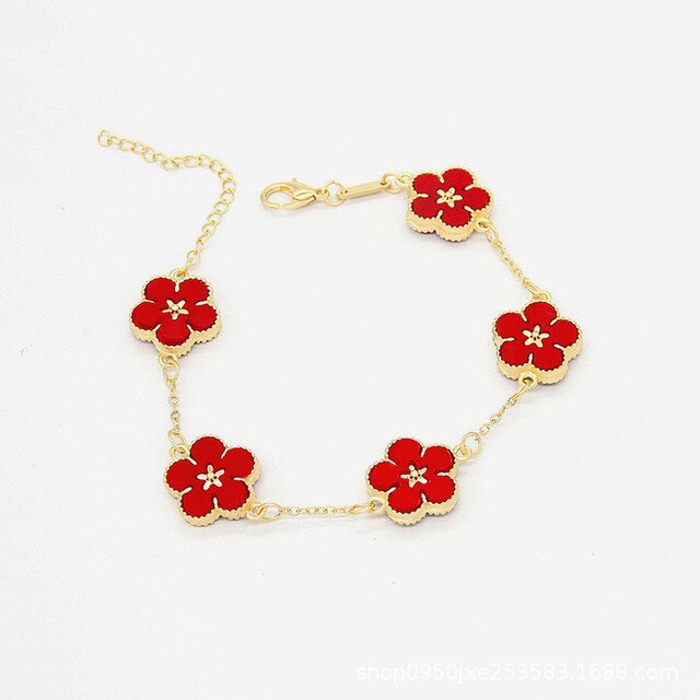 Clover LV 18K Gold Plated Bracelet