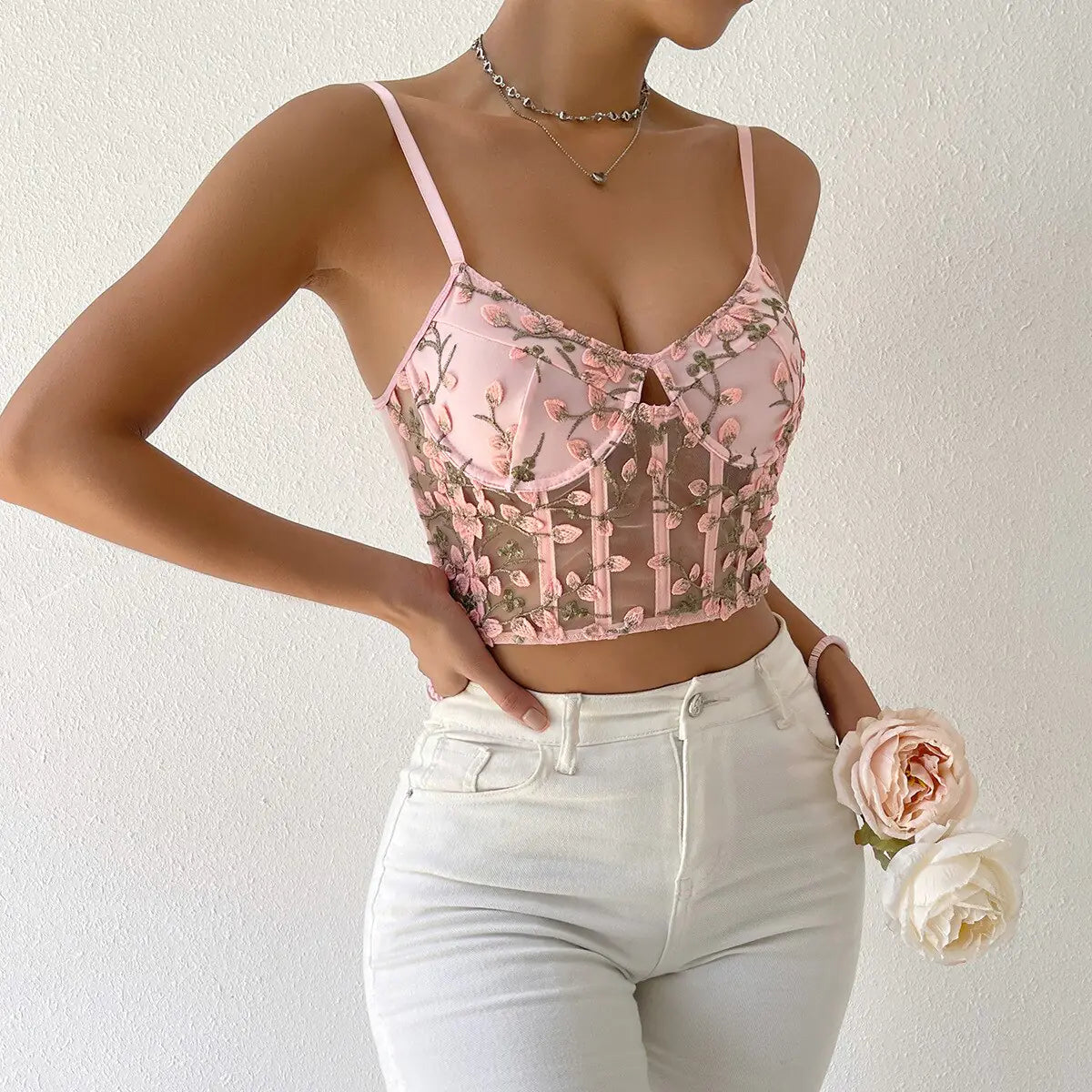 Rosie Corset Crop Top