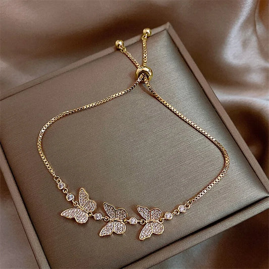 Butterfly Crystal Bracelet