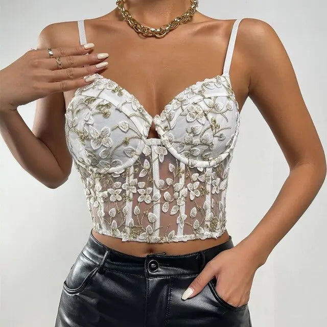 Rosie Corset Crop Top