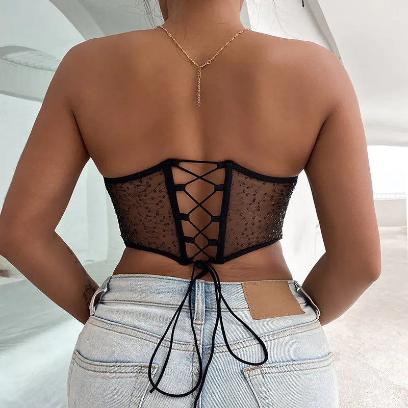 Stella Corset Crop Top