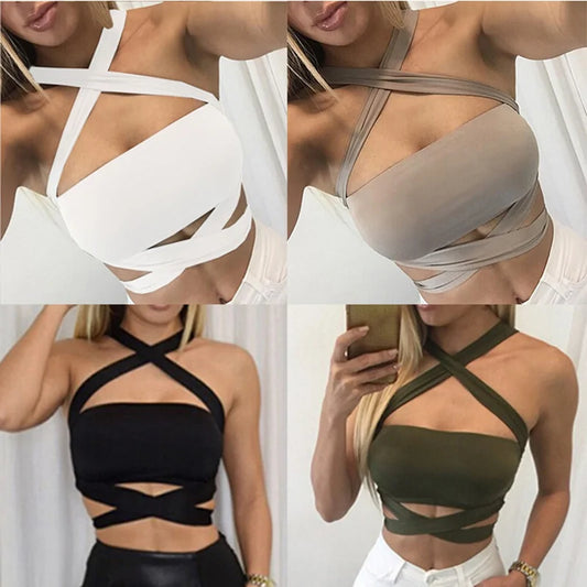 Zara Cross Crop Top