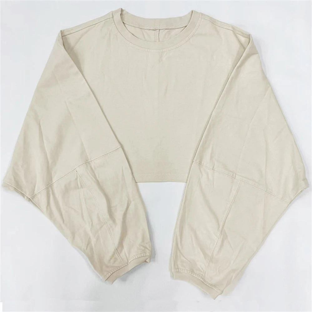 Olivia Oversized Crop Sweatshirt