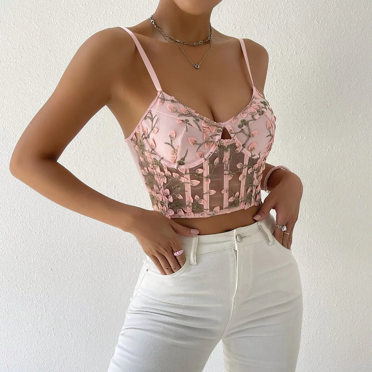 Rosie Corset Crop Top