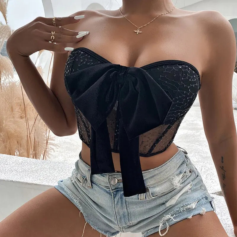 Stella Corset Crop Top