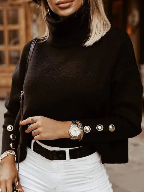 Tina Knitted Sweater Top