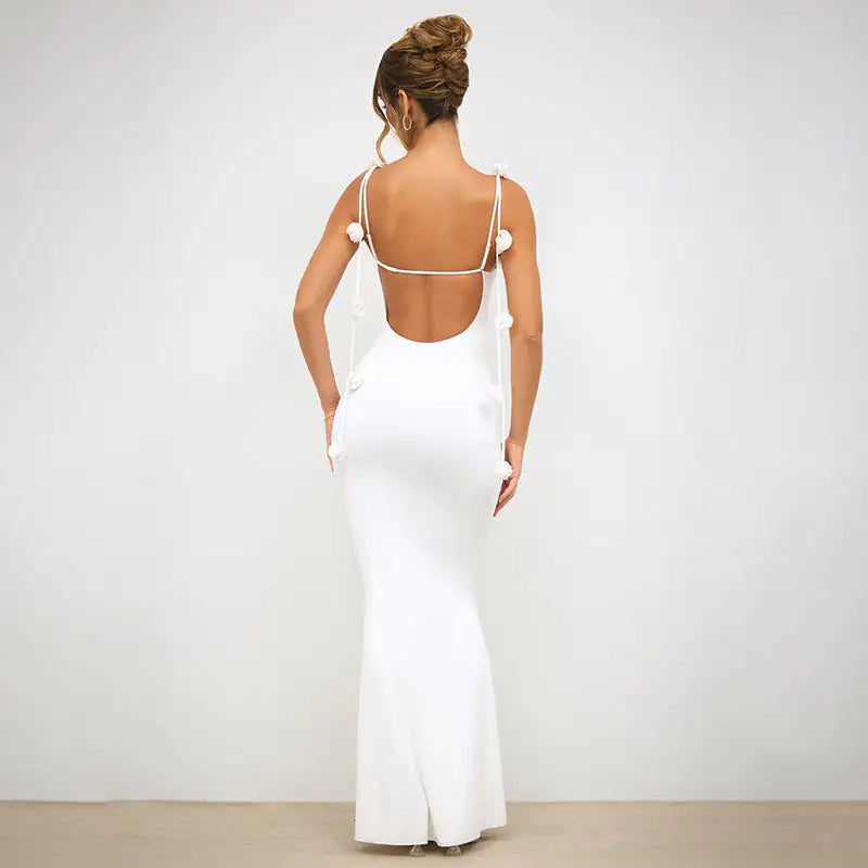 Rosa Backless Maxi Dress