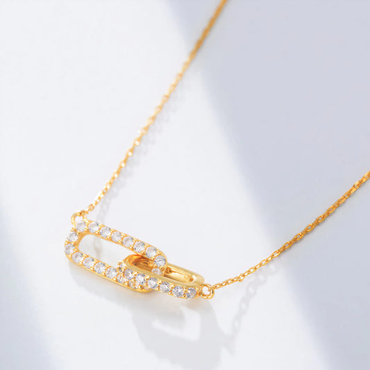 18k Gold Plated Serenity Necklace