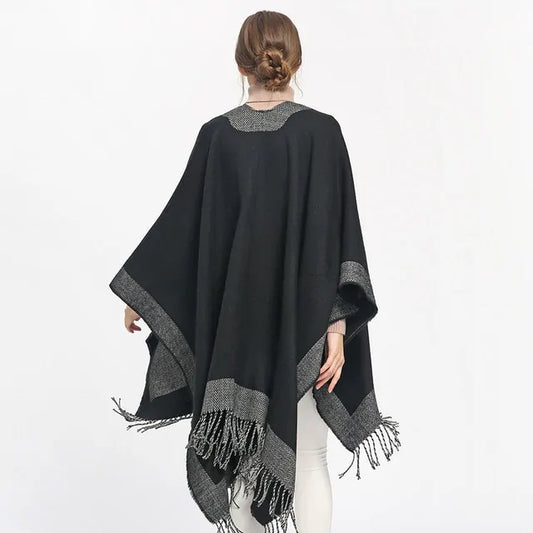 London Poncho Sweater (One Size)