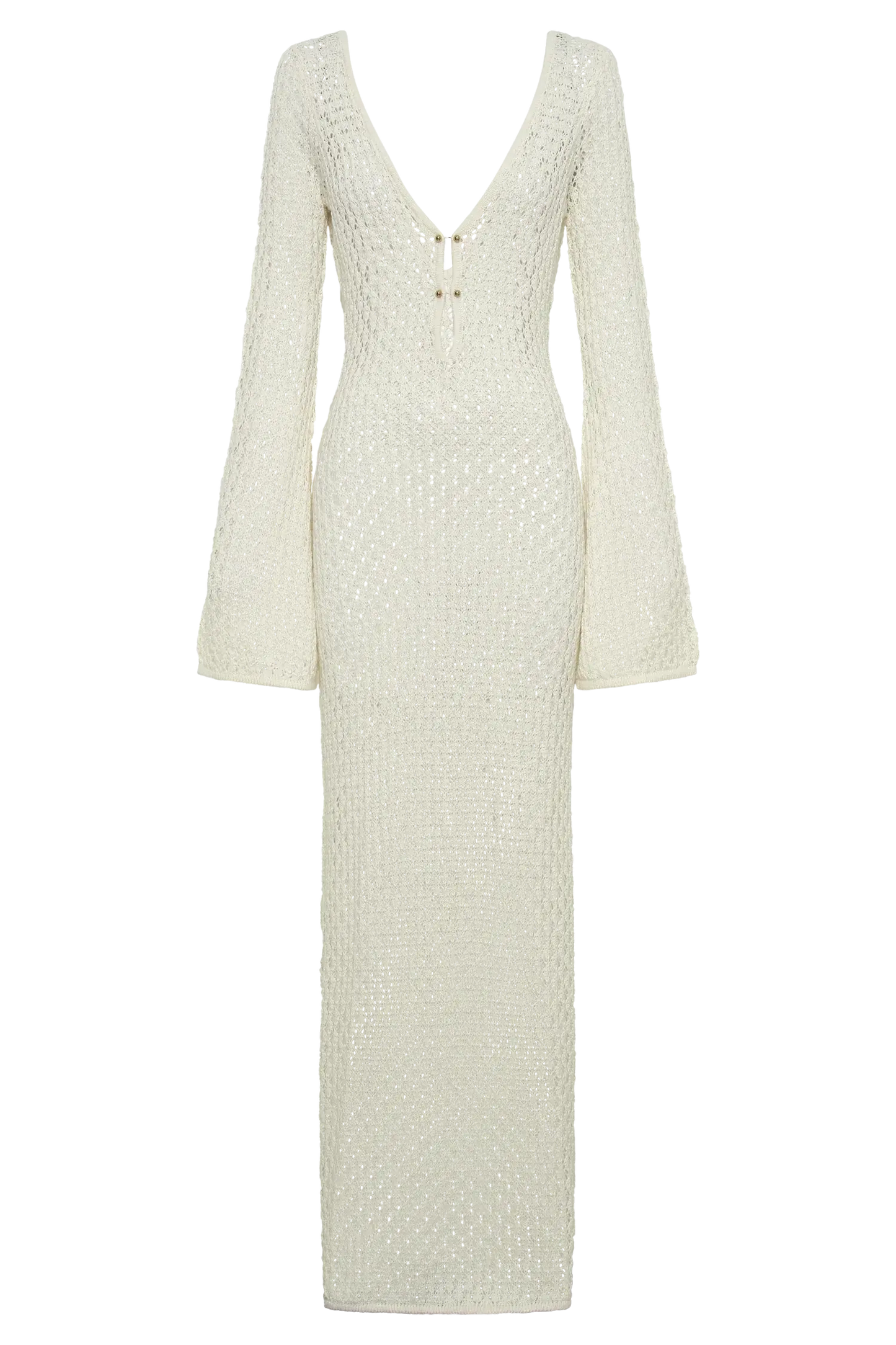 Leah Long Knit Beach Dress