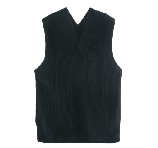 Noel Knitted Sleeveless Sweater