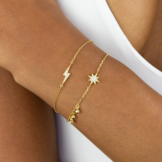 18K Gold Plated Bracelets