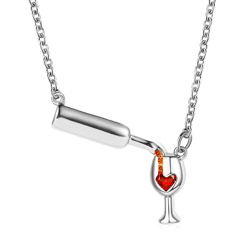 Love Wine Necklace